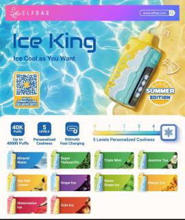 Elf Bar Ice King 40K Puff Summer Edition