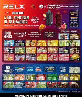 New Relx Creator 22k Puff